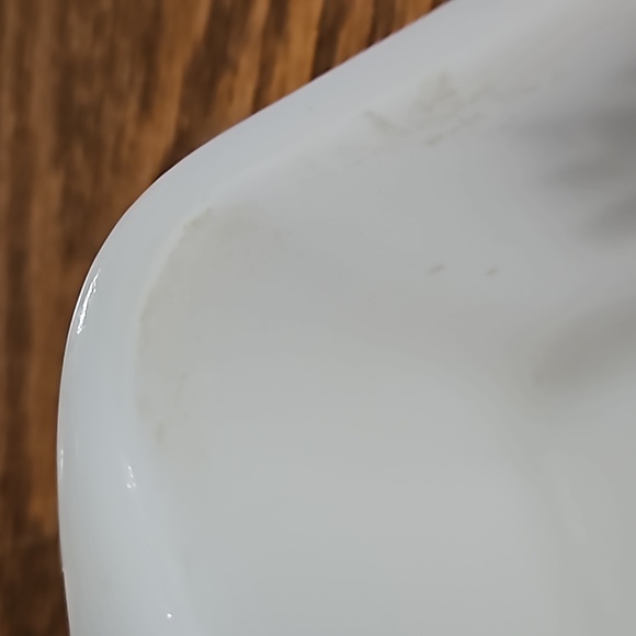 GLASBAKE Brown Flower Power Pennsylvania Dutch Loaf Pan-j522-EC - Picture 7 of 11